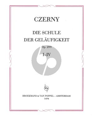 Czerny School of Velocity Op.299 Complete (edited by Árpád Szendy)