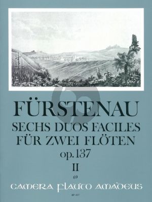 Furstenau 6 Duos Faciles Op. 137 Vol. 2 No. 4 - 6 2 Flöten (Bernhard Pauler)