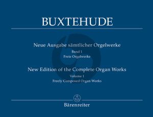 Buxtehude Orgelwerke Vol.1 (Freie Orgelwerke) (Christoph Albrecht) (Barenreiter-Urtext)