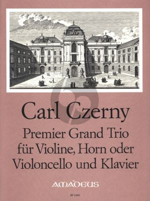 Czerny Premier Grand Trio Es-dur Op.105 Violine-Horn[Vc.]-Klavier (Part./Stimmen) (Peter Schmalfuss)