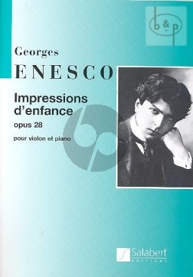 Enescu Impressions d'enfance Op.28 Violin-Piano