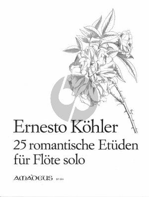 Kohler 25 Romantische Etuden im modernen Stil Op. 66 Flote (Kurt Meier)