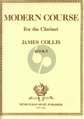 Collis Modern Course Volume 5 Clarinet