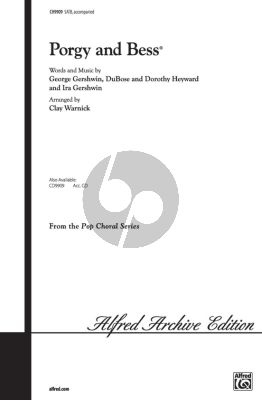 Porgy And Bess Choral Selections SATB (Choir)