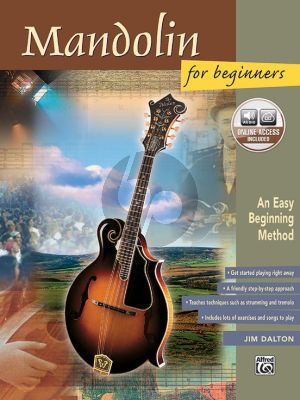 Dalton Mandolin for Beginners Book with Audio Online (An Easy Beginning Method)