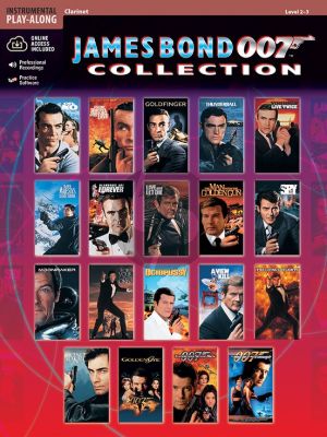 James Bond 007 Collection for Clarinet (Book with Audio online) (arr. Bill Galliford)