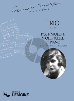 Tailleferre Trio pour Violon-Violoncelle et Piano (Part./Parties)