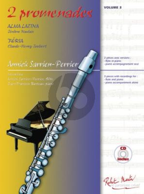 Album 2 Promenades Flute-Piano (Bk-Cd) (Naulais: Alma Latina et Joubert: Feria)