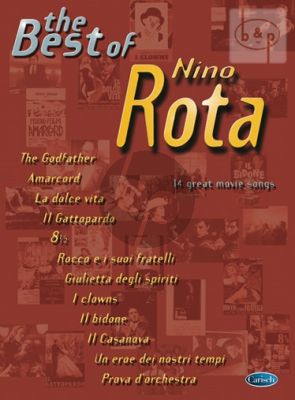 Best of Nino Rota Piano/Guitar/Lyrics