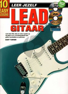 Turner Leer Jezelf Lead Guitar Bk-Cd (Bk-CD-DVD) (10 Easy Lessons)