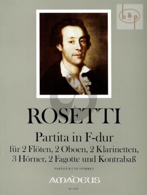 Partita F-dur (La Chasse) (2 Fl- 2 Ob- 2 Klar- 3 Hrn- 2 Fag und Kontrabass) (RWV B18)