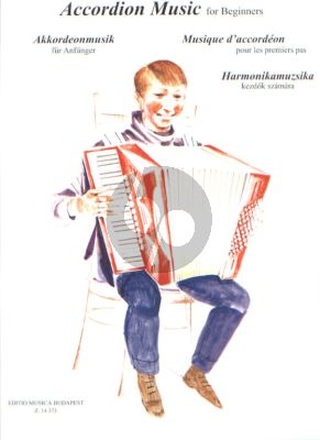 Accordion Music for Beginners (edited by László Ernyei)