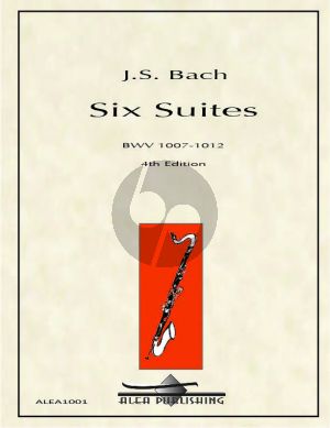 Bach 6 Suites BWV 1007-1012 for Bass Clarinet Solo (arranged by Michael Davenport)