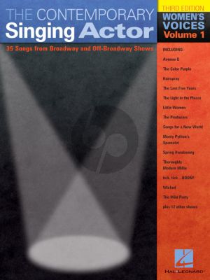 Contemporary Singing Actor Vol.1 Women's Ed.