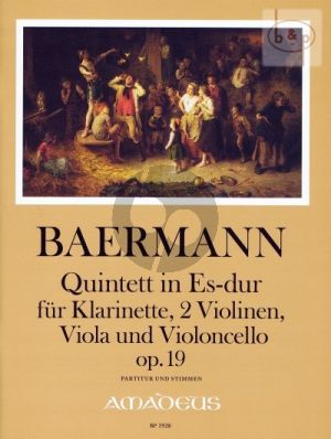 Quintett Es-dur Op.19 (Clar.[Bb])
