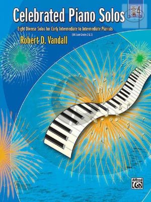 Vandall Celebrated Piano Solos Vol.4 (Grade 2 - 3) (Early Intermediate to Intermediate)