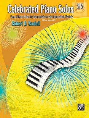 Vandall Celebrated Piano Solos Vol.5 (Grade 4 - 5) (Intermediate to Late Intermediate)