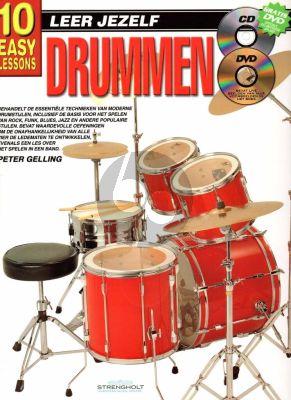 Gelling Leer jezelf Drummen (In 10 eenvoudige Lessen) (Boek met online Audio en Video)