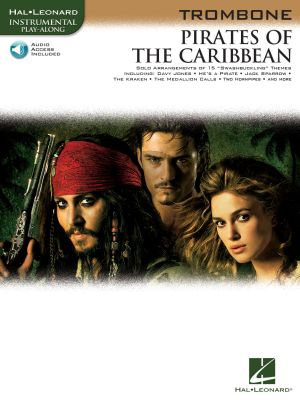 Badelt Pirates of the Caribbean for Trombone - Book with Audio Online