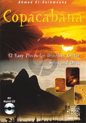 Salamouny Copacabana 12 Easy Pieces for Brazilian Guitar Solos and Duos (Bk-Cd)