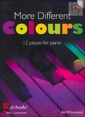 More Different Colours - 12 Pieces for Piano Solo Book with Cd