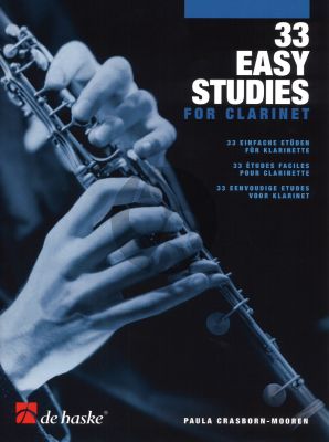 Crasboorn-Mooren 33 Easy Studies for Clarinet