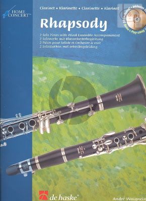 Rhapsody (Clarinet-Band) (piano red.) (with Play-Along-Demo CD)