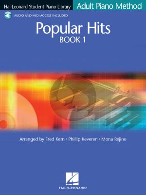 Popular Hits Vol.1 (Hal Leonard Student Piano Library Adult Method) (edited by Fred Kern-Phillip Keveren & Mona Rejino) (Bk with Online Audio)