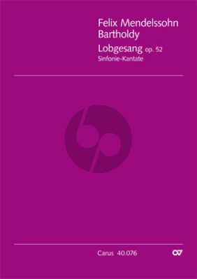 Mendelssohn Lobgesang (Symphony-Cantata) Op.52 (MWV A18) (Soli-Chor-Orch.) (Full Score) (edited by Douglass Seaton)