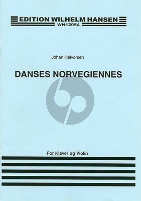 Halvorsen Norwegian Dances for Violin and Piano