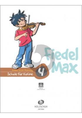 Fiedel-Max Violine Schule Vol.4 (Bk Audio Online)