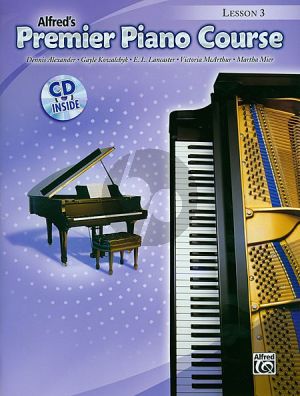 Premier Piano Course 3 Lessonbook (Bk-Cd)