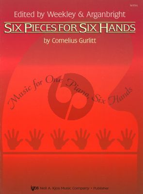 Gurlitt  6 Pieces Piano 6 Hands (Kjos Music)