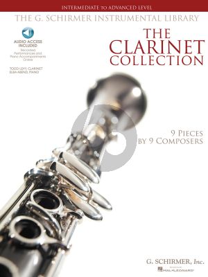 Clarinet Collection Clarinet-Piano Intermediate to Advanced (Bk-Audio Access)