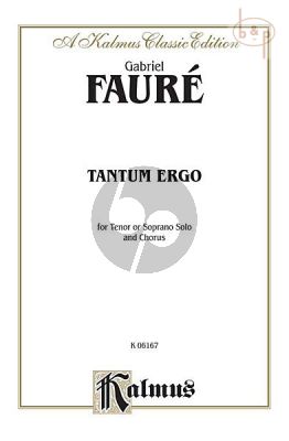 Tantum Ergo Op.55