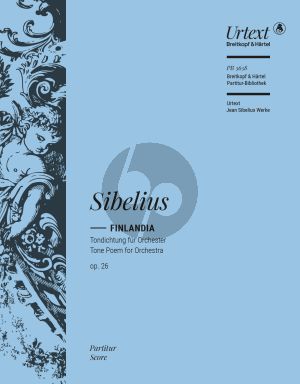 Sibelius Finlandia Opus 26 Orchester Partitur (edited by Timo Virtanen)