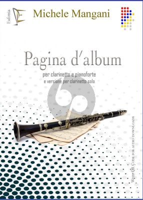 Mangani Pagina d' Album Clarinet in Bb and Piano