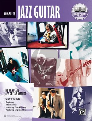 Fisher Complete Jazz Guitar Complete Edition Book with Audio Online (Beginning - Intermediate - Mastering)
