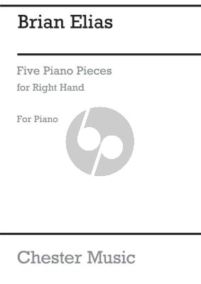 Elias 5 Pieces for the Right Hand Piano