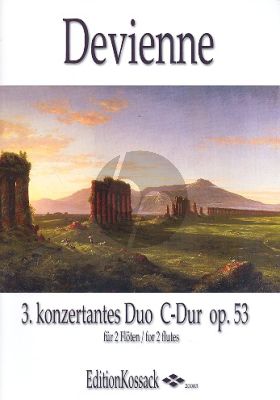 Devienne Konzertantes Duo C-dur Op. 53 Mo. 3 2 Floten (Wolfgang Kossack)