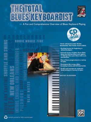 Gleason The Total Blues Keyboardist (A Fun and Comprehensive Overview of Blues Keyboard Playing) (Bk-Cd)