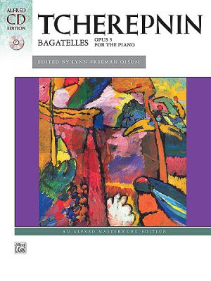 Tcherepnin Bagatelles Op.5 Piano Solo (Alfred CD Edition, Book-CD)