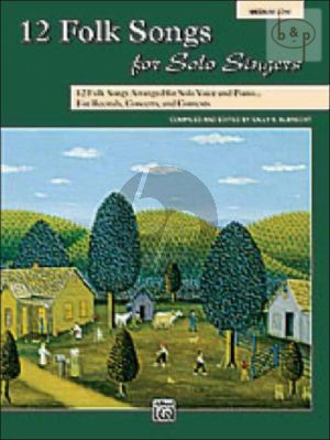 12 Folk Songs for Solo Singers