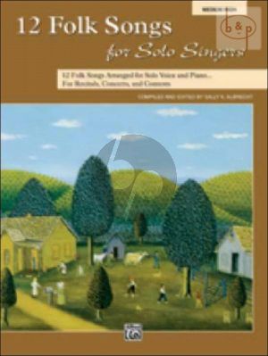 12 Folk Songs for Solo Singers