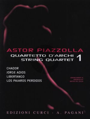 Piazzolla for String Quartet Vol.1 Score and Parts (M. del Solda)