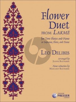 Delibes Flowerduet from Lakme 2 Flutes-Piano