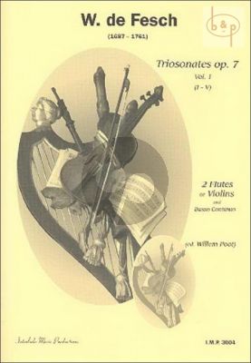 Triosonatas Op. 7 Vol. 1 2 Flutes [Violins] and Bc