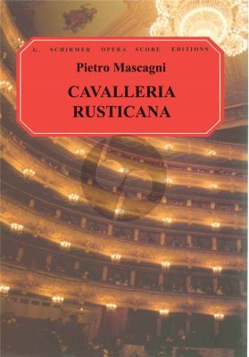 Mascagni Cavalleria Rusticana Vocal Score (Italian / English)