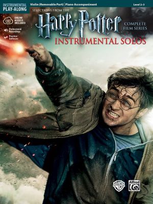 Album Harry Potter Instrumental Solos - Selections from the Complete Film Series for Violin with Piano Book with Audio Online (level 2 - 3)