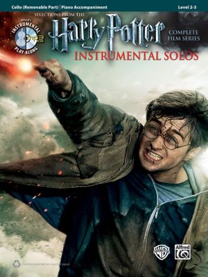 Harry Potter Instrumental Solos (Selections from the Complete Film Series) Violoncello with Piano Accomp. (Bk-Cd)